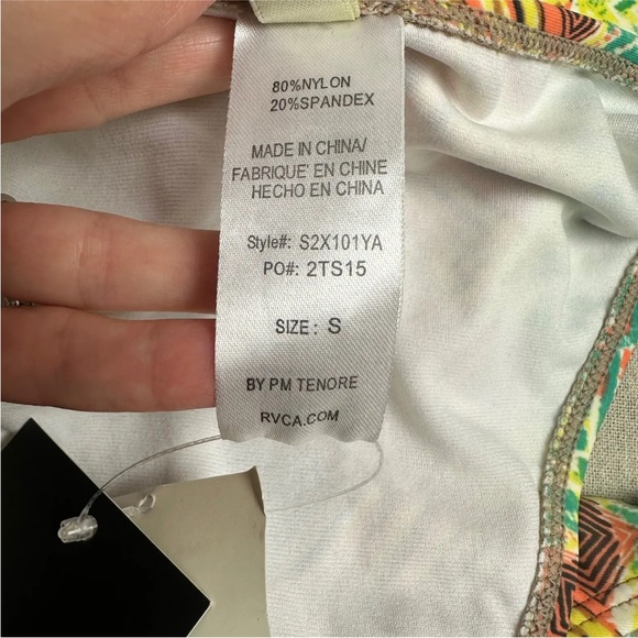 ⭐️NWT⭐️ RVCA "Yatzi" Boho Fringe one-piece swimsuit - Size: S - Picture 13 of 16